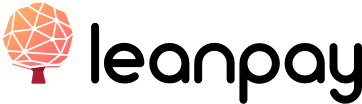 leanpay black logo